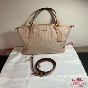 Coach Elise Woven Satchel